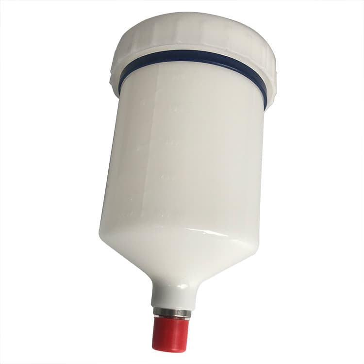 Walter spray gun pot car paint pneumatic spray gun plastic pot 600 ml special paint can spray paint