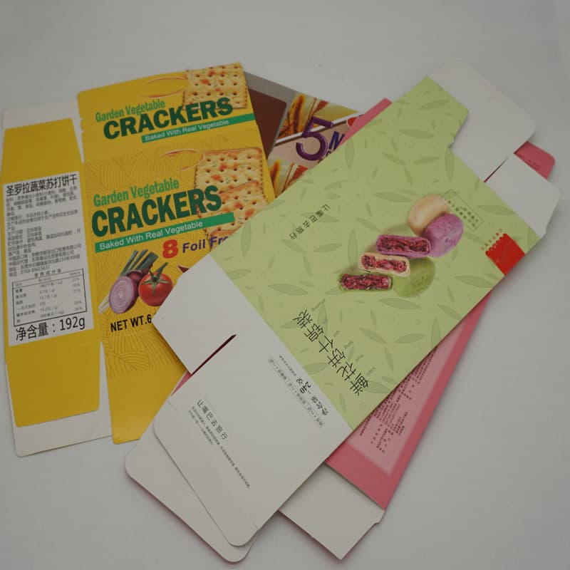 Custom Color Box for Biscuit Packaging - Food Packaging Box for Children's Biscuits