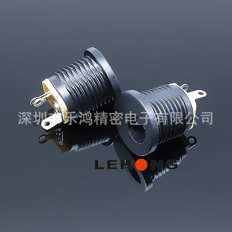 DC-022 Waterproof PBT High-Temperature Resistant Eco-Friendly/Copper DC Power Socket/Direct Current DC Socket