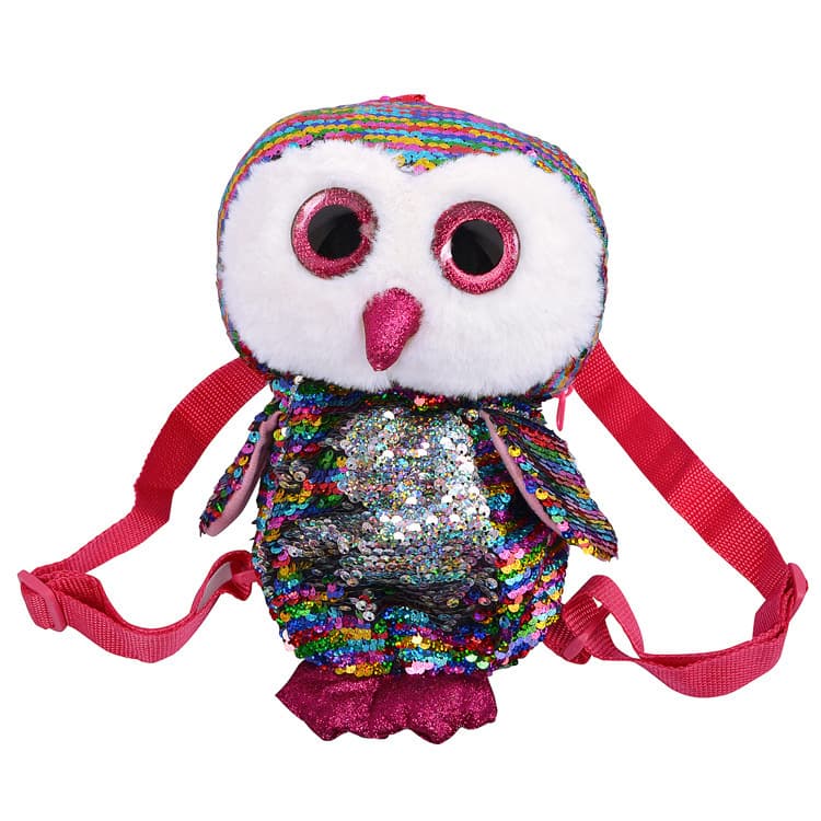Owl Bag Backpack Christmas Gift Owl Backpack Kids Bag Amazon Cross-Border Bestseller