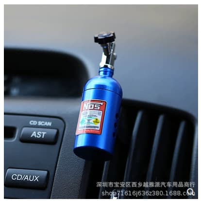Cross-border Car NOS Vent Perfume Nitrogen Bottle Air Freshener Car Decorative Fragrance Personalized Modification