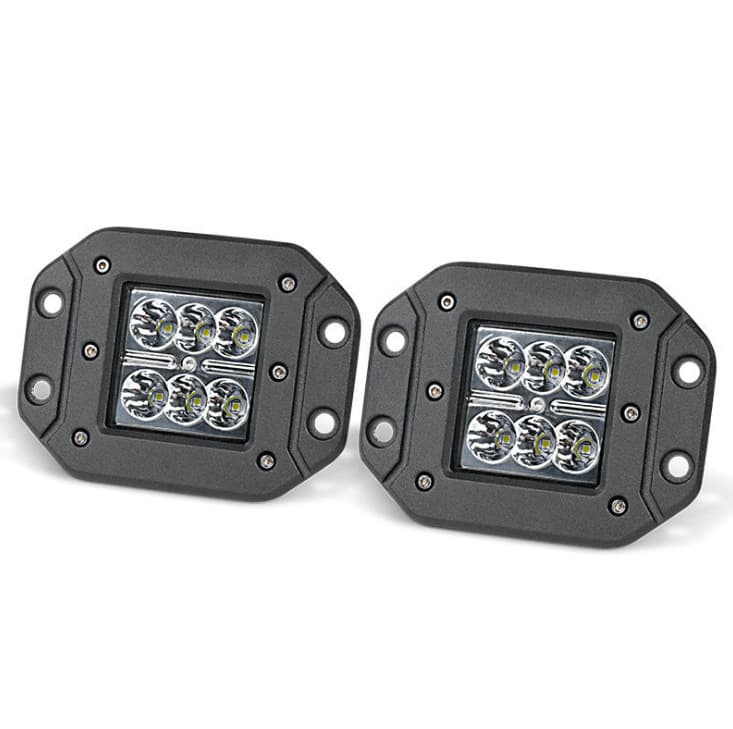 Cross-border Amazon eBay Hot Sale 24W Wide Edge Square LED Work Light, Off-Road Vehicle Truck Engineering Vehicle Modification Vehicle