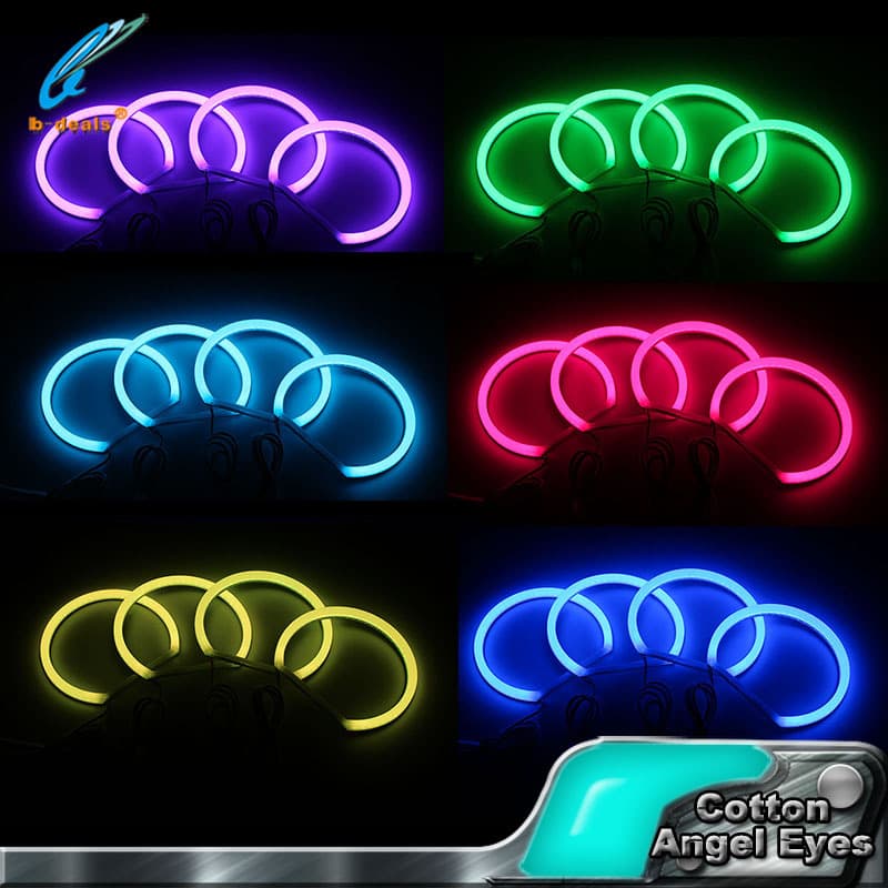 RGB Color-Changing Cotton Angel Eye Kit for BMW E36 E46