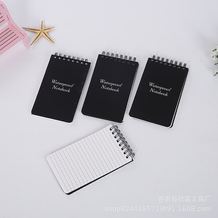Waterproof Pocket Notebook - Cute Spiral Memo Pad, Mini Creative Stationery Notepad Wholesale
