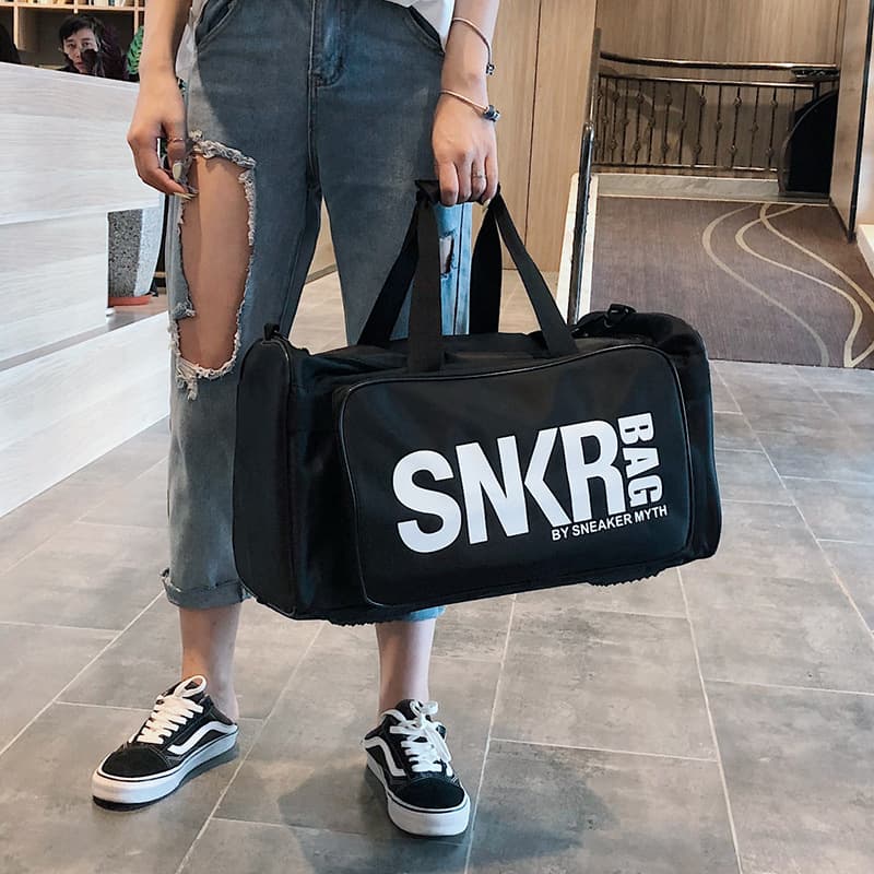 Manufacturer wholesale SNKR multifunctional sneaker storage travel bag sports fitness bag basketball bag large capacity luggage bag