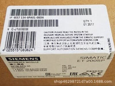 6ES7134-6PA01-0BD0 ET200sp Analog Input Module 6ES7 134-6PAO1-OBDO