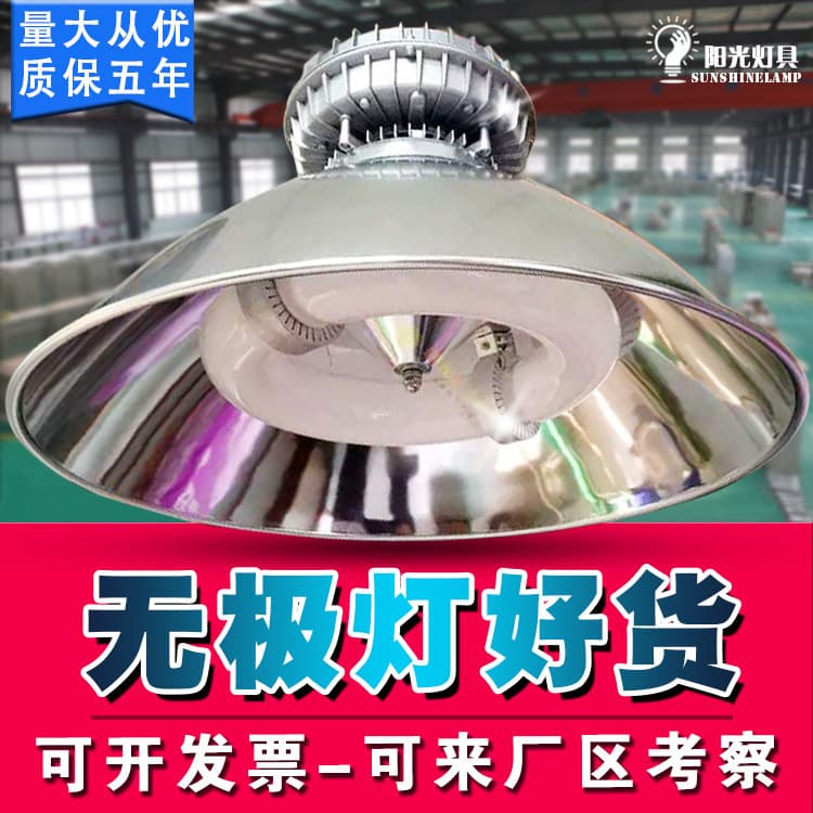 Low-Frequency Induction Lamps for Factories, Warehouses, Workshops, Explosion-Proof and Corrosion-Resistant Lights, 100W-300W Badminton Court Lighting