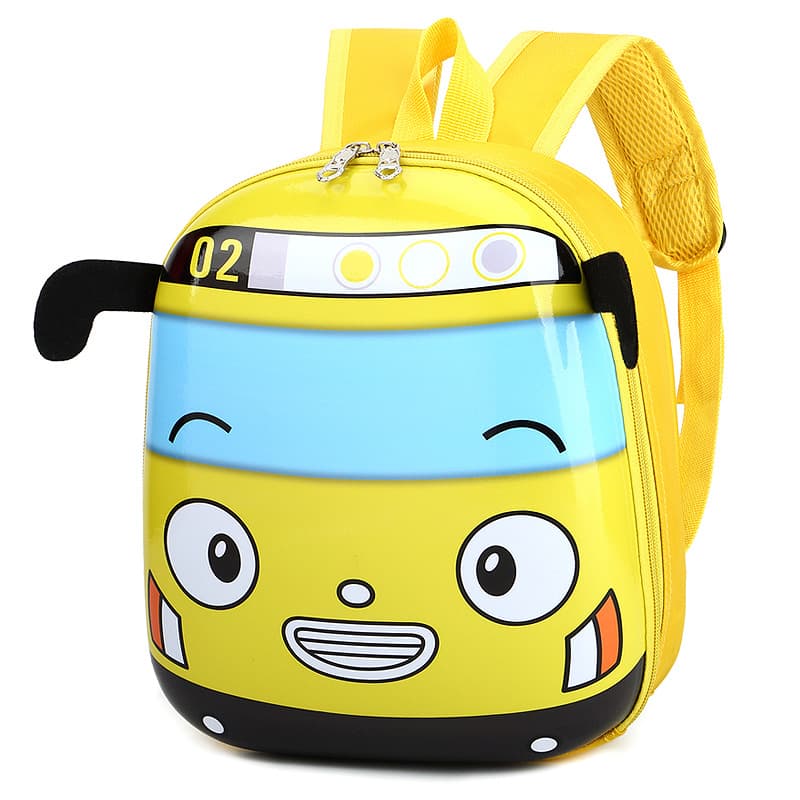 2019 New Cartoon Cute Car Backpack, Children's Kindergarten School Bag for 2-5 Years Old, Manufacturer Direct Sales