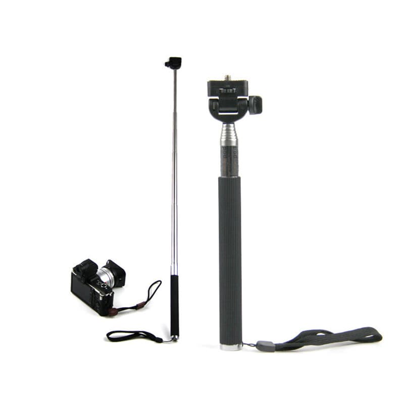 Direct sales from factory, in stock: ZO7-1 selfie stick, GoPro accessories, adapter, live streaming stand, Monopod selfie stick