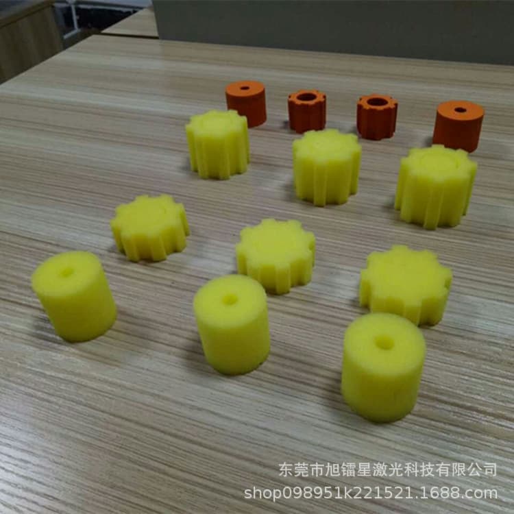 Foam High-Temperature Resistant PP, EVA 40-Degree Foam Laser Processing, Cutting, Engraving, Semi-Penetration Multi-Function Laser Processing