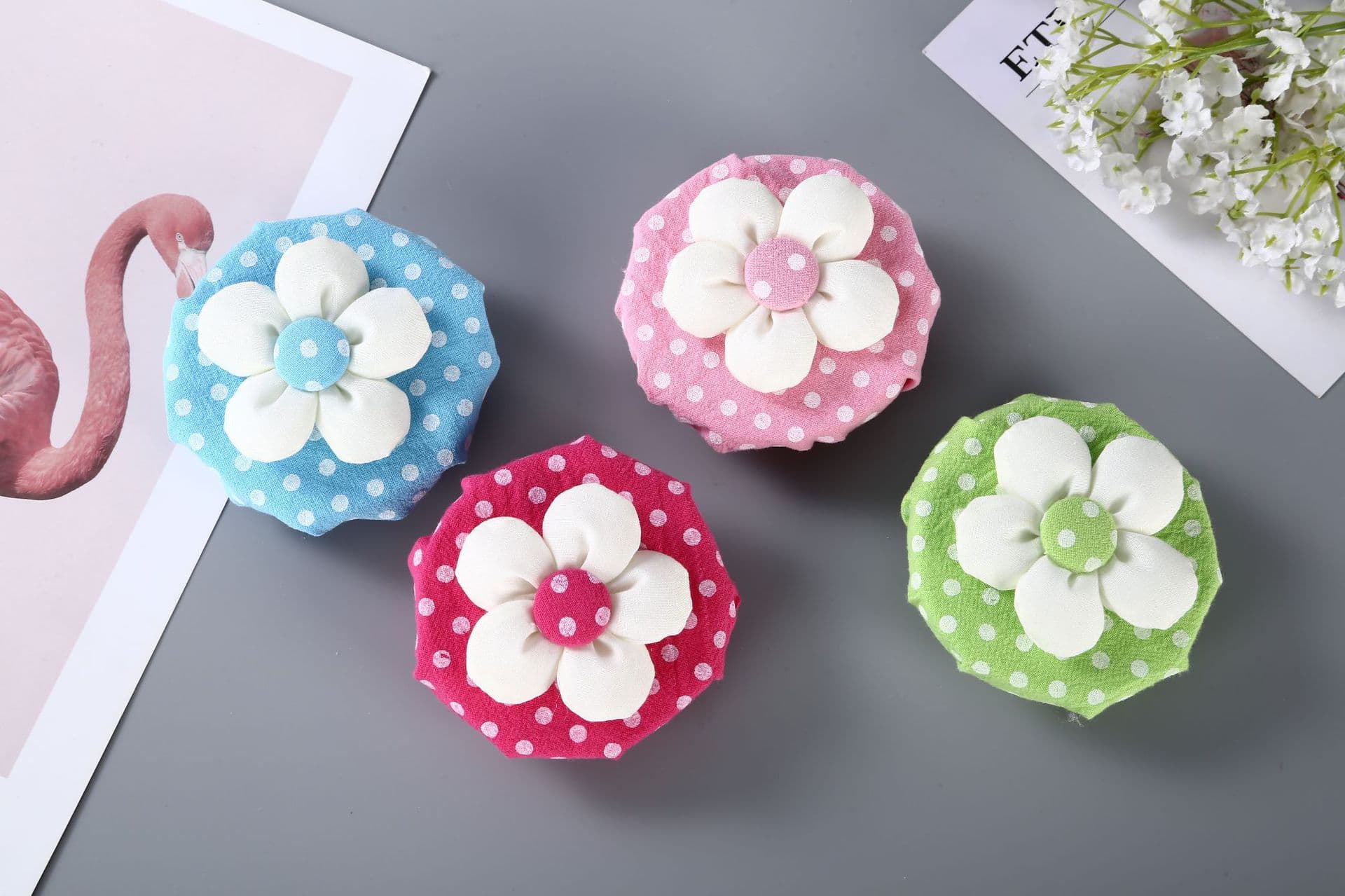 Wholesale Supply Flower-shaped Round Door Knob Cover Cold-proof Sleeve for Home Use in Autumn and Winter Seasons