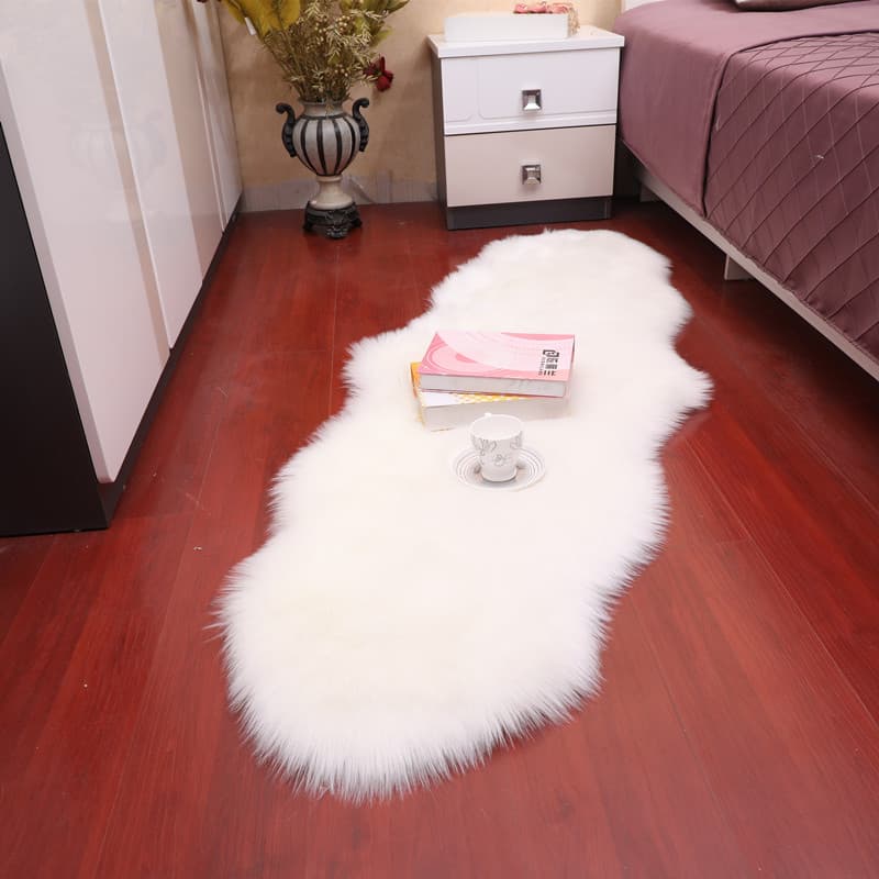 Long Plush Carpet Woolen Living Room Sofa Pad Window Display Decor Full Floor Living Room Tea Table Carpet Bedroom Floor Mat