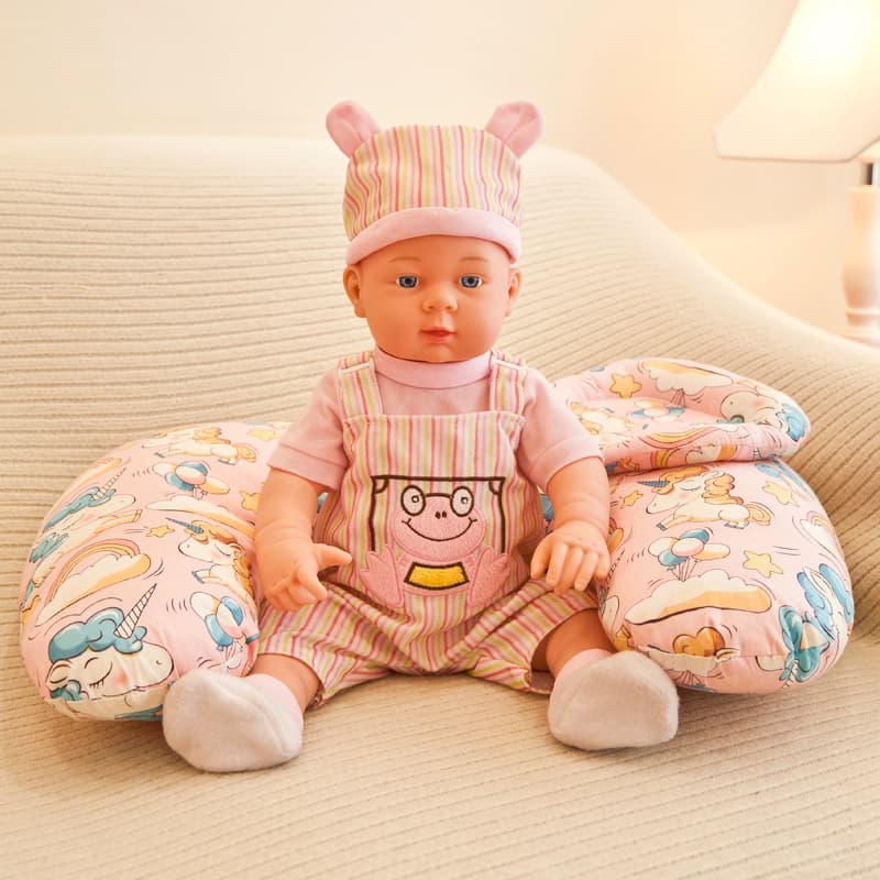 New Baby Feeding Pillow, Newborn Nursing Pillow, U-Shaped Waist Support Anti-Spill Pillow, Manufacturer Wholesale