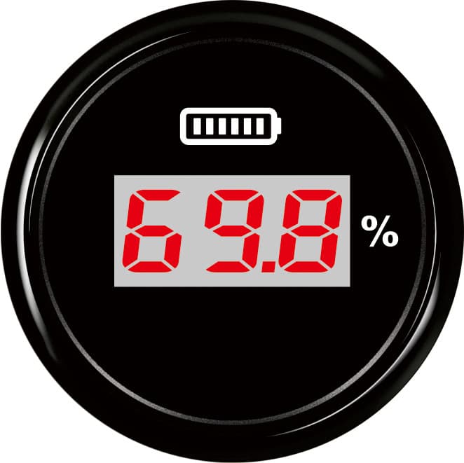 Electric Vehicle Special Vehicle Use, Battery Meter with Backlight 316L