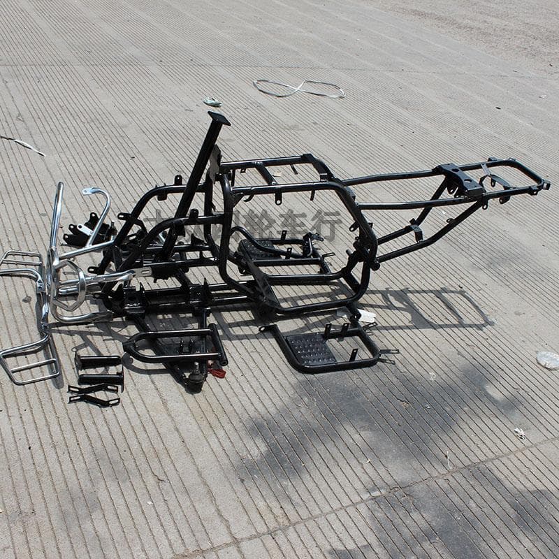 Four-Wheel Beach Buggy Dinosaur Frame ATV Upgrade Parts Full Frame Iron Frame Protection Frame Swing Arm Steering Column