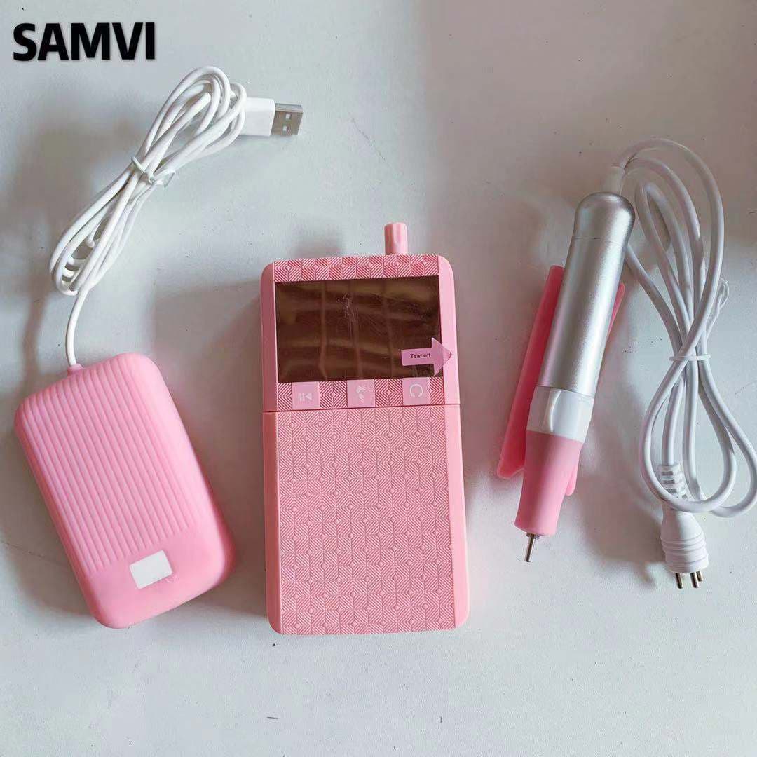 Cross-border Exclusive New Rechargeable Portable Nail Drill Machine Brushless Nail Drill Nail Drill Machine