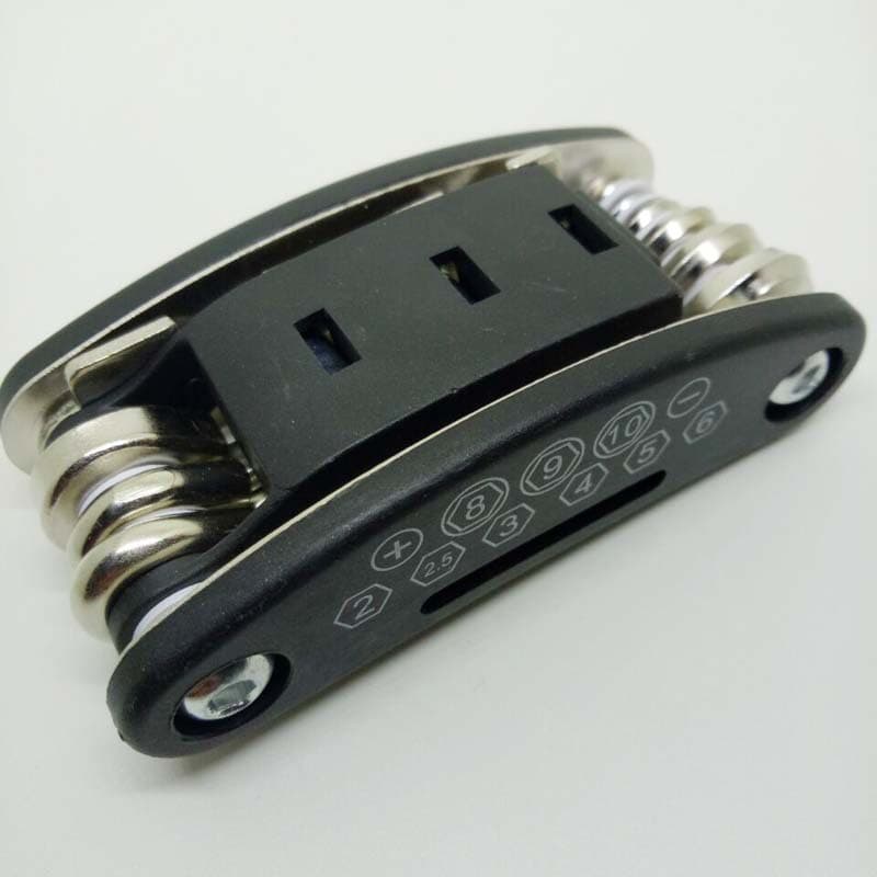 Multi-functional Bicycle Tool 15-in-1 Repair Combination Wrench and Driver, Mountain Bike Equipment Accessories