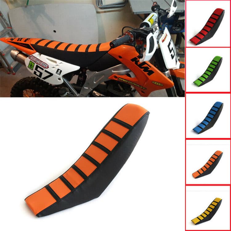 Off-road Motorcycle Seat Cover Cushion Suitable For Honda Yamaha Suzuki Dual Seat Pvc Motorcycle Pad