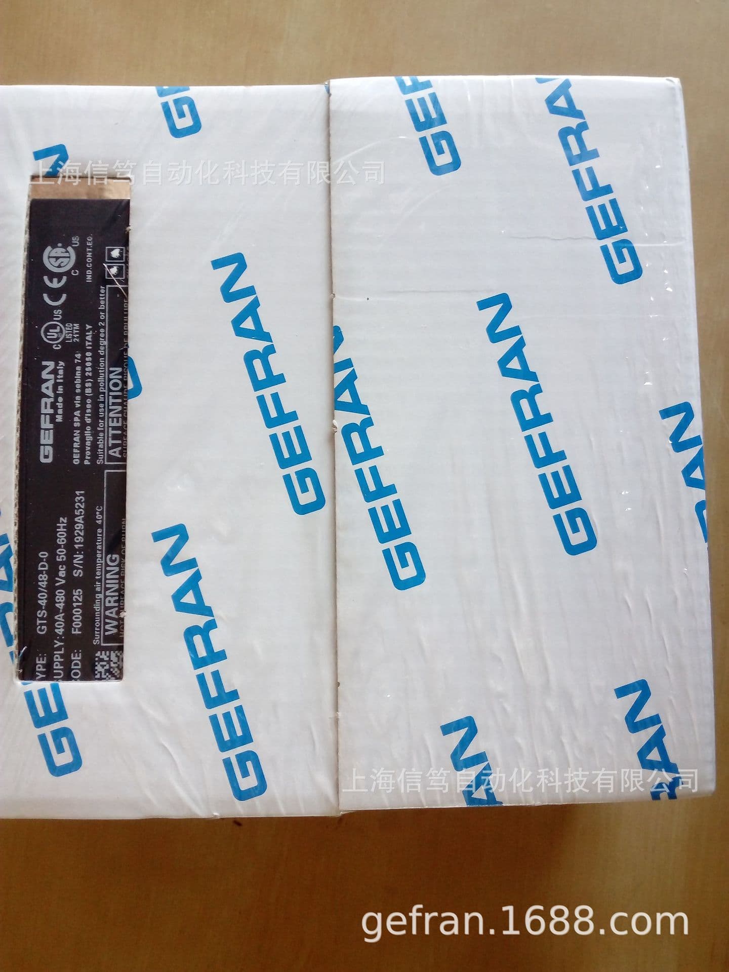GEFRAN Gefran Relay Controller GTS-40/48-D-0 Part Number F000125