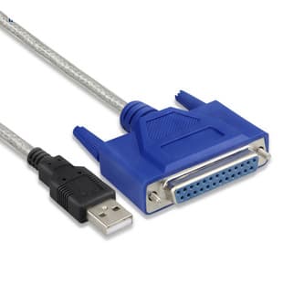 USB to 25-Pin Parallel Port Adapter USB to 1284 Printer Cable USB Direct Connection for Old Printers