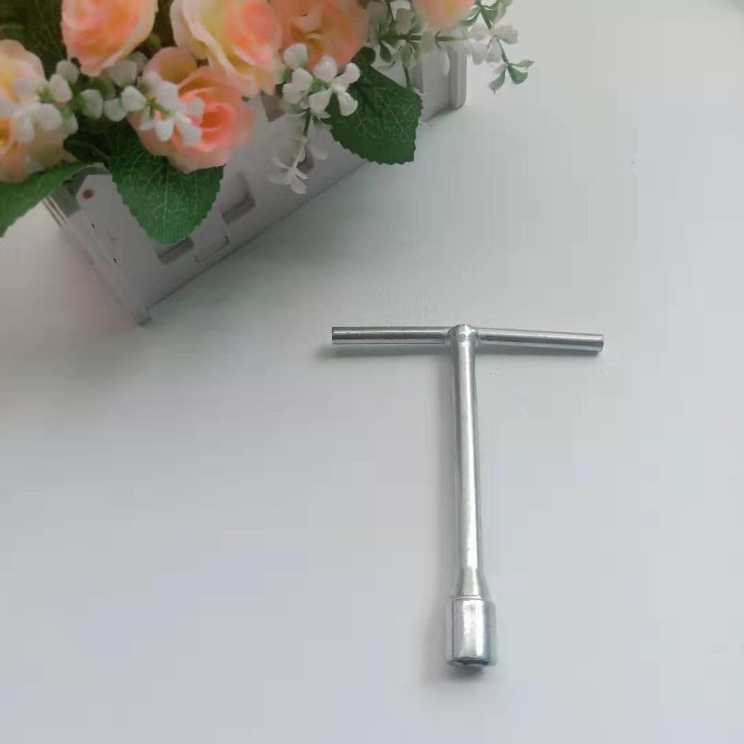 10# T-shaped socket wrench, T-handle wrench, extended external hex automotive motorcycle maintenance tool