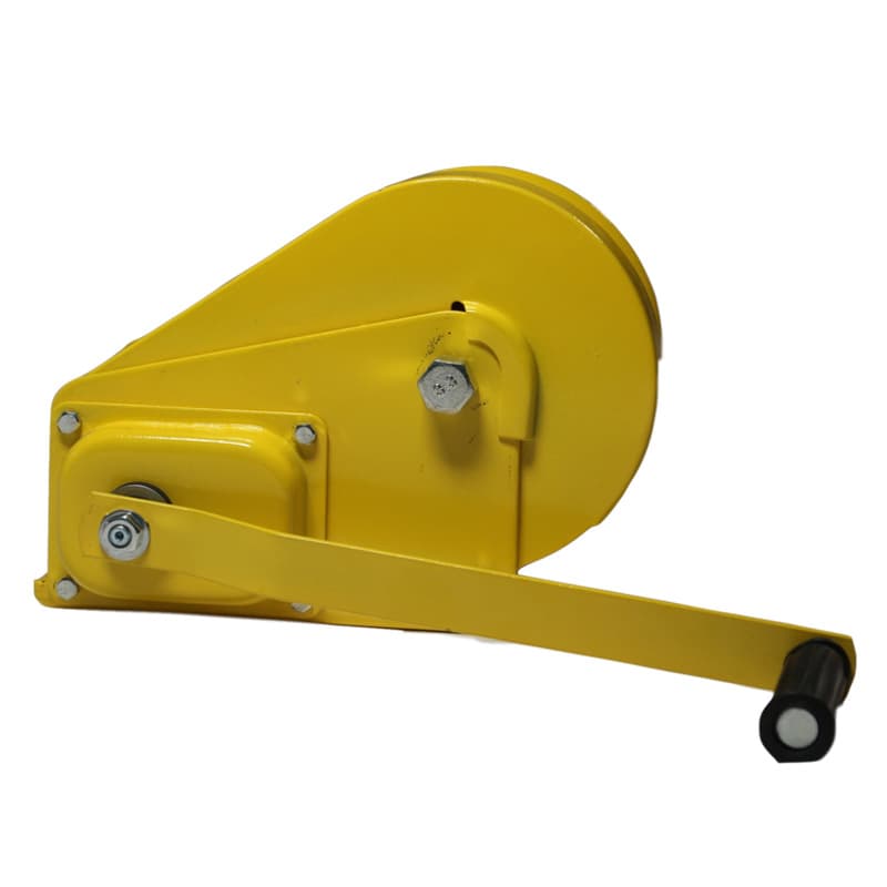1800 lbs Factory Supply Manual Winch Hand Crank Hoist with Self-Locking Brake Hand Winch Crane