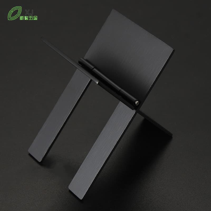 Spot stainless steel metal cigar rack black stainless steel cigar holder cigar accessories factory direct supply