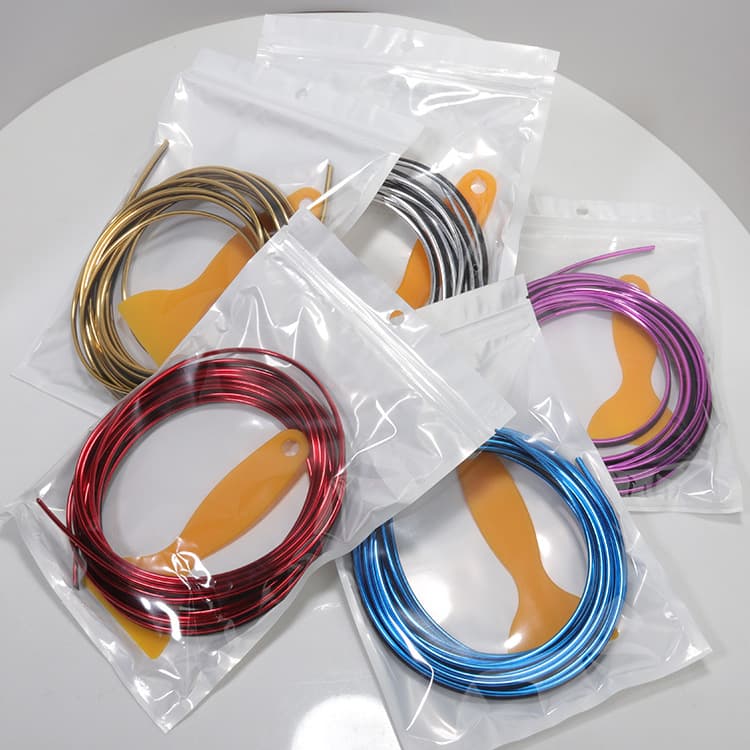 Car Decorative Trim Interior Decoration Line for Door Panel Gap Dashboard Trim Strip 3 Meters