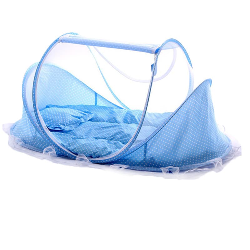 Baby Mosquito Net Dome Tent, Foldable, No Installation Required, for Newborns and Children 0-3 Years, Extra Large, Anti-Mosquito Bed Net Cover