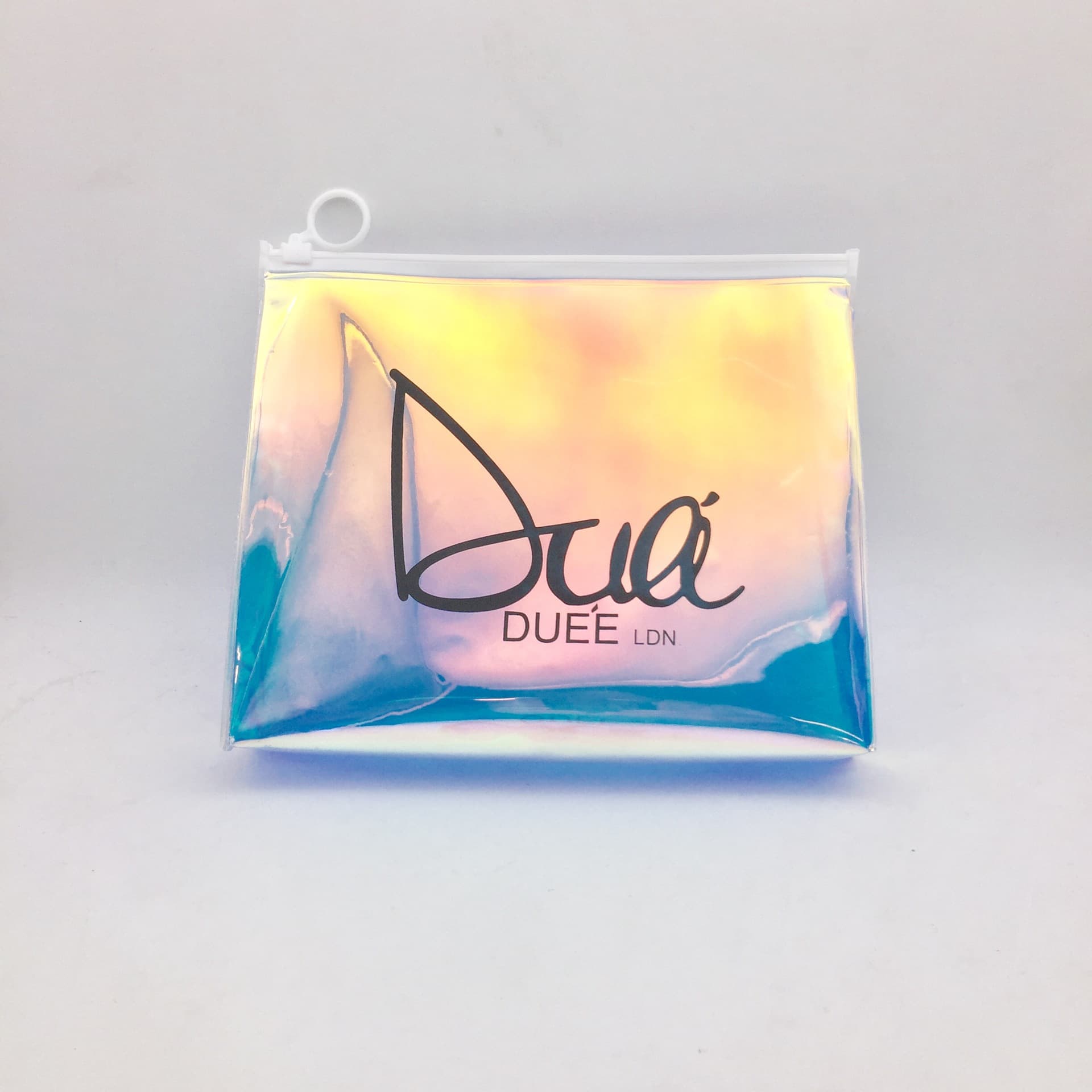 PVC/TPU holographic zipper bag/makeup bag/toilet paper organizer/phone wallet/key storage bag