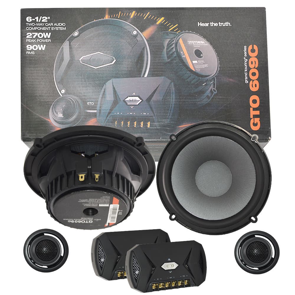 Car Speaker Set JBGTO609 6.5-inch Front Door Audio Speaker Modification Tweeter and Woofer