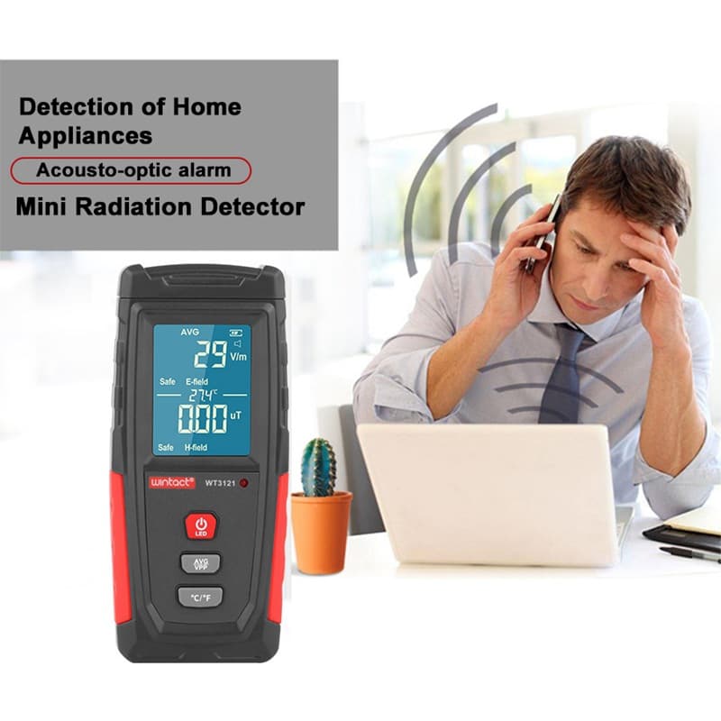 Foreign Trade Hot-seller WT3121 Electromagnetic Radiation Tester Home Appliance Anti-radiation Detector EMF Meter