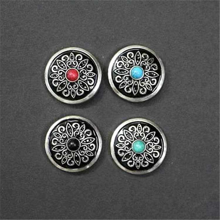 Factory Direct 24mm Tang Grass Coin Wallet Buckle Coin Purse Clasp Handmade DIY Leathercraft Leather Goods Decorative Buckle Bag Hardware