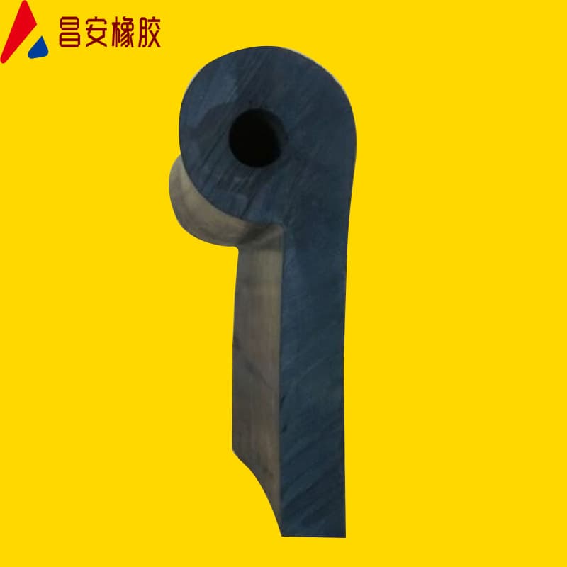 Gate rubber P-type waterstop belts, rubber sealing strips, gate reservoir construction water seals, double P-type rubber waterstop belts.