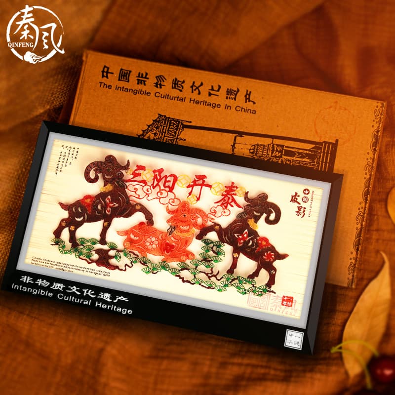 The source manufacturer's shadow puppet ornaments, long crystal frame flower and bird shadow puppets, can be ordered from pictures. Shadow puppet handmade diy
