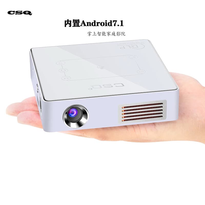 Factory direct sales of C9Plus projector, home and office smart WiFi portable 1080p mobile phone projector