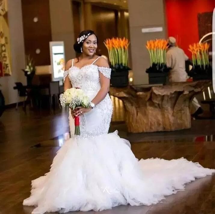 2019 New Bridal Mermaid Wedding Dress Custom Bride Wedding Dresses African Wedding Dresses