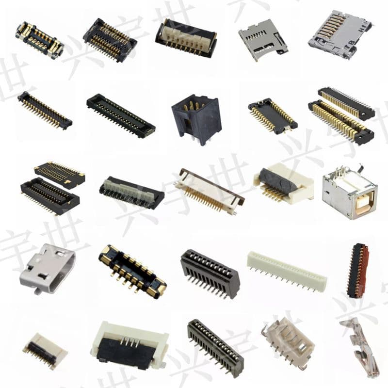 F31L-1B7H1-11064-E120 0.5mm Pitch 64pin Flip Cover Connector FPC Cable Socket Bottom Contact