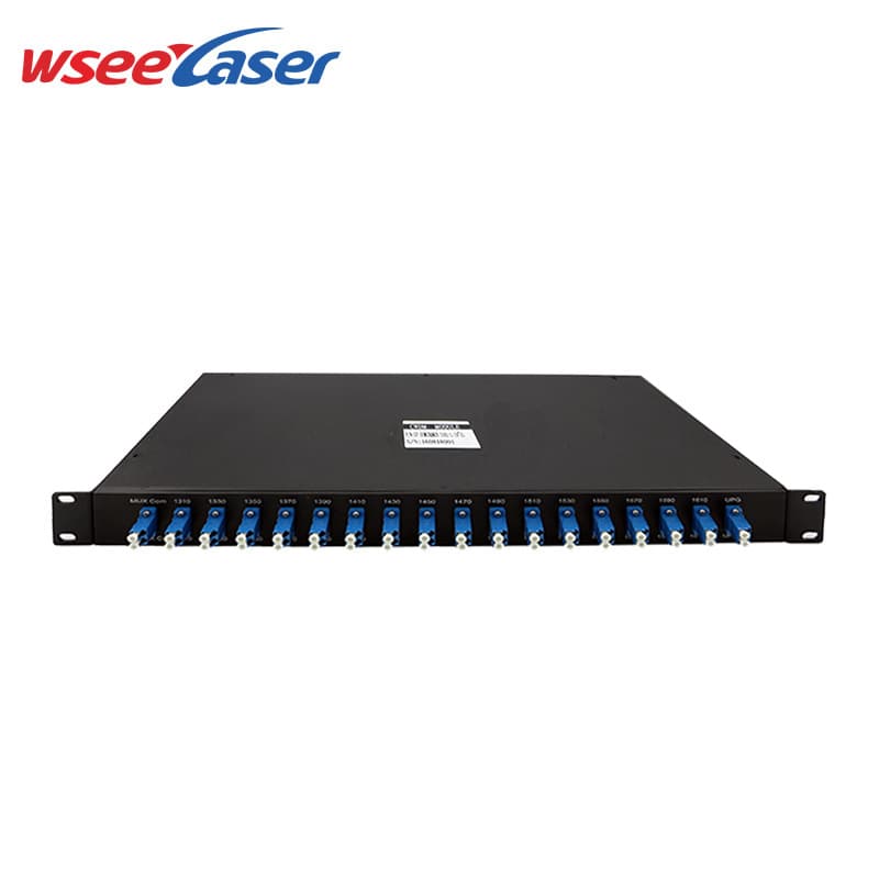 Factory Direct 4/8/16-Channel CWDM Wavelength Division Multiplexer - 1U Rack-Mount Fiber Coarse WDM