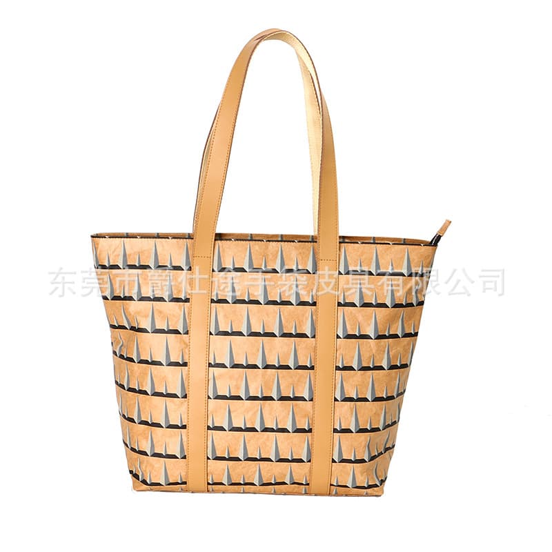 Custom Trendy Tyvek Tote Bags by Manufacturer, Waterproof Eco-Friendly DuPont Paper Shoulder Bags, Printed Storage Pouches