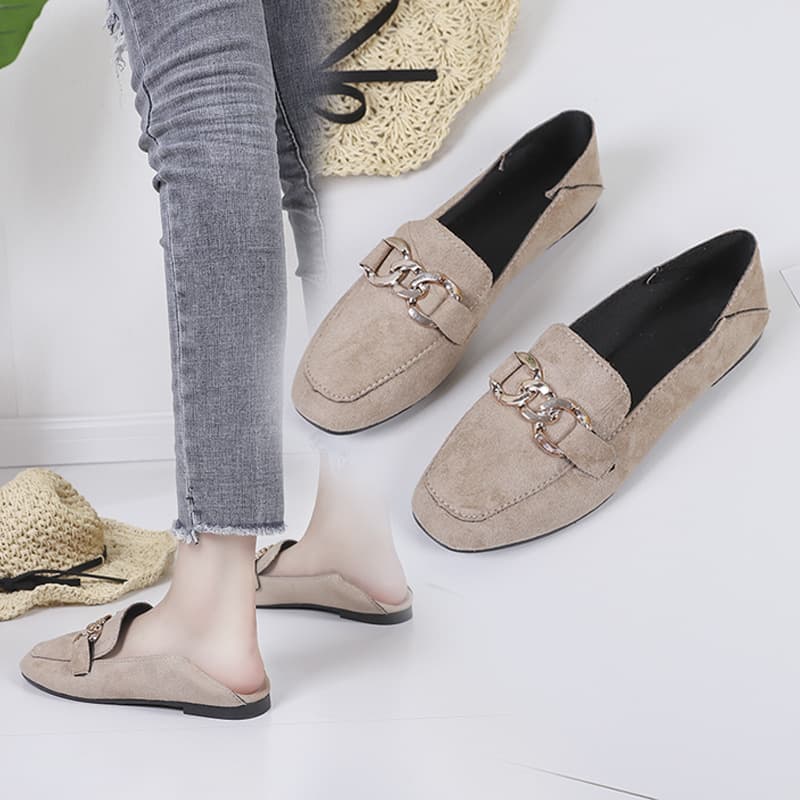 Two-Way Flat Shoes for Women, Grandma Shoes 2019 Trendy Autumn New Style, Loafers, Maternity Shoes, Nurse Shoes, Drop Shipping