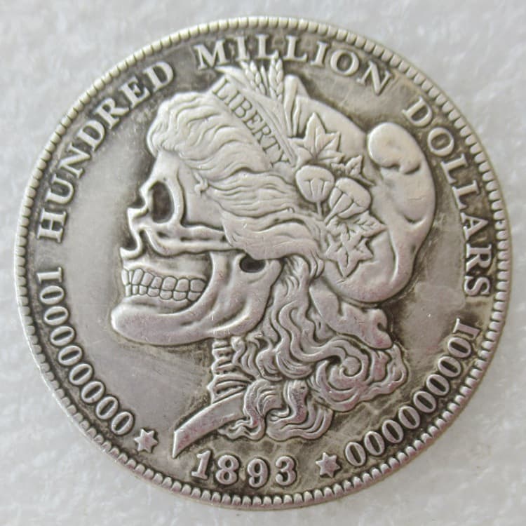 Factory price direct sales custom-made Silver Dollar Wanderer Coin American Morgan Dollar Foreign Copy Commemorative Coin #102