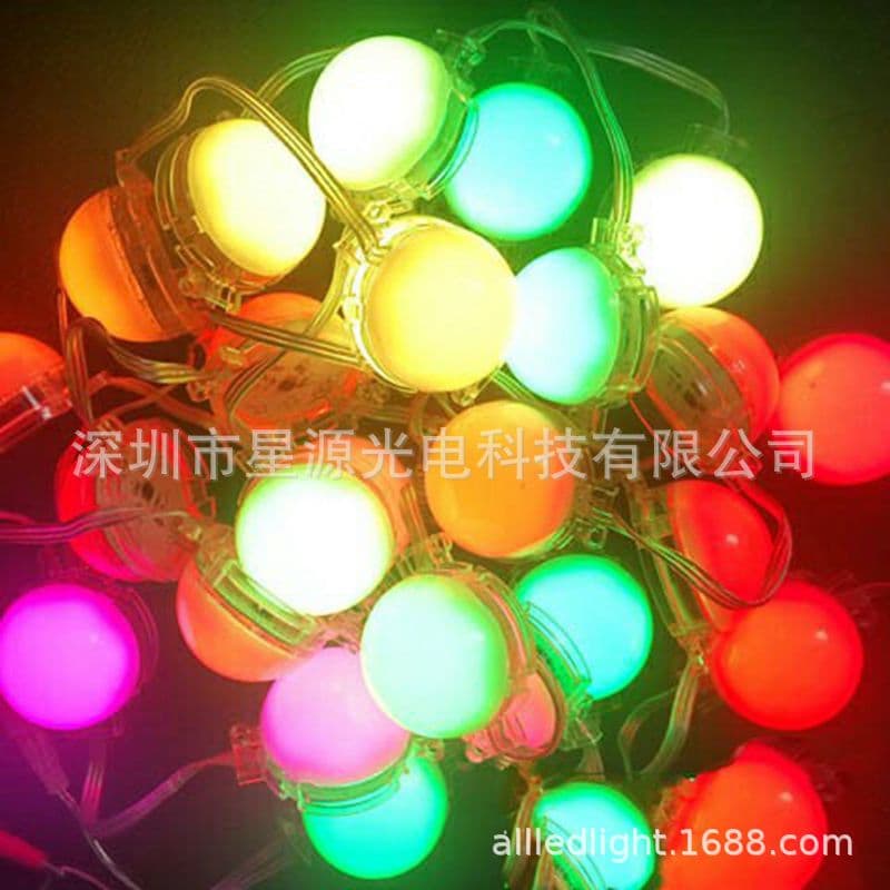 Point light source outdoor waterproof source LED pixel signature racing water light 24V-12V-5V door headlight