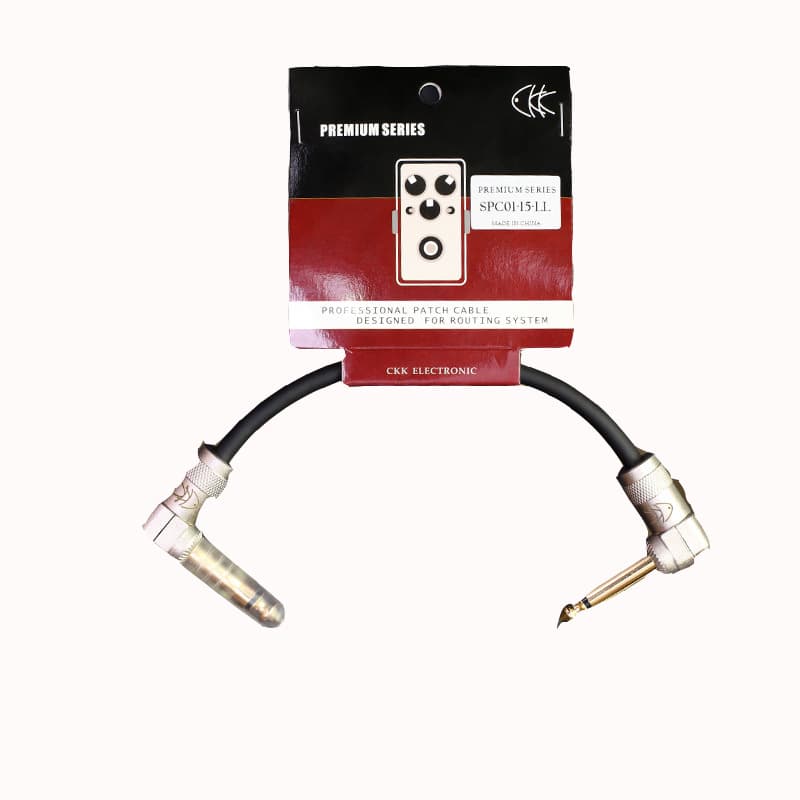 Watson Instruments CKK Effect Pedal Cable Electric Guitar Bass Shielded Short Connection Cable Single Block Cable
