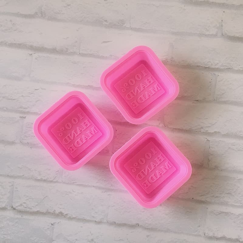 Silicone Square Handmade Soap Mold, Cold Process Soap Mold, Cake Mold, Ice Cube Tray, Square Soap Mold
