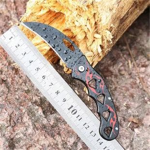 OPP Bag Individual Pack 830 Premium Folding Knife Yangjiang Outdoor Knife Mini Pocket Knife Folding Knife Self-Defense Claw Knife
