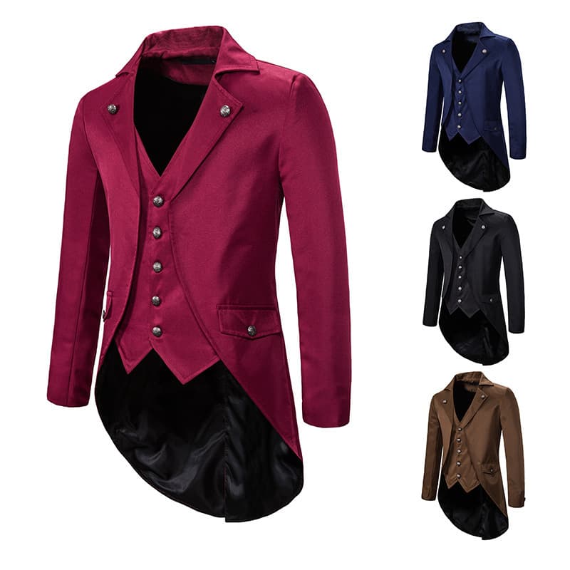 2019 autumn and winter new foreign trade European size fashionable men's performance lapel suit ebay wholesale tuxedo dress for men