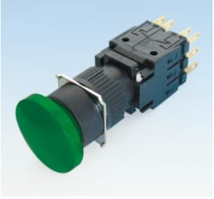 Discounted authentic original Taiwan Tend 16mm reset-type large head push button switch TN16-MMR4
