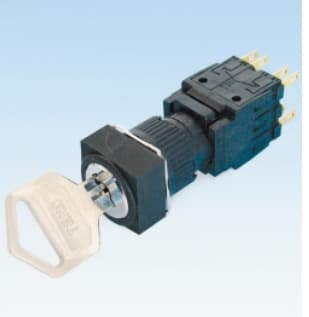 Discounted authentic original Taiwan Tend ∅16mm square key selector switch TN16-KSS4