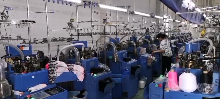 Custom processing and manufacturing of men's, women's, and children's socks